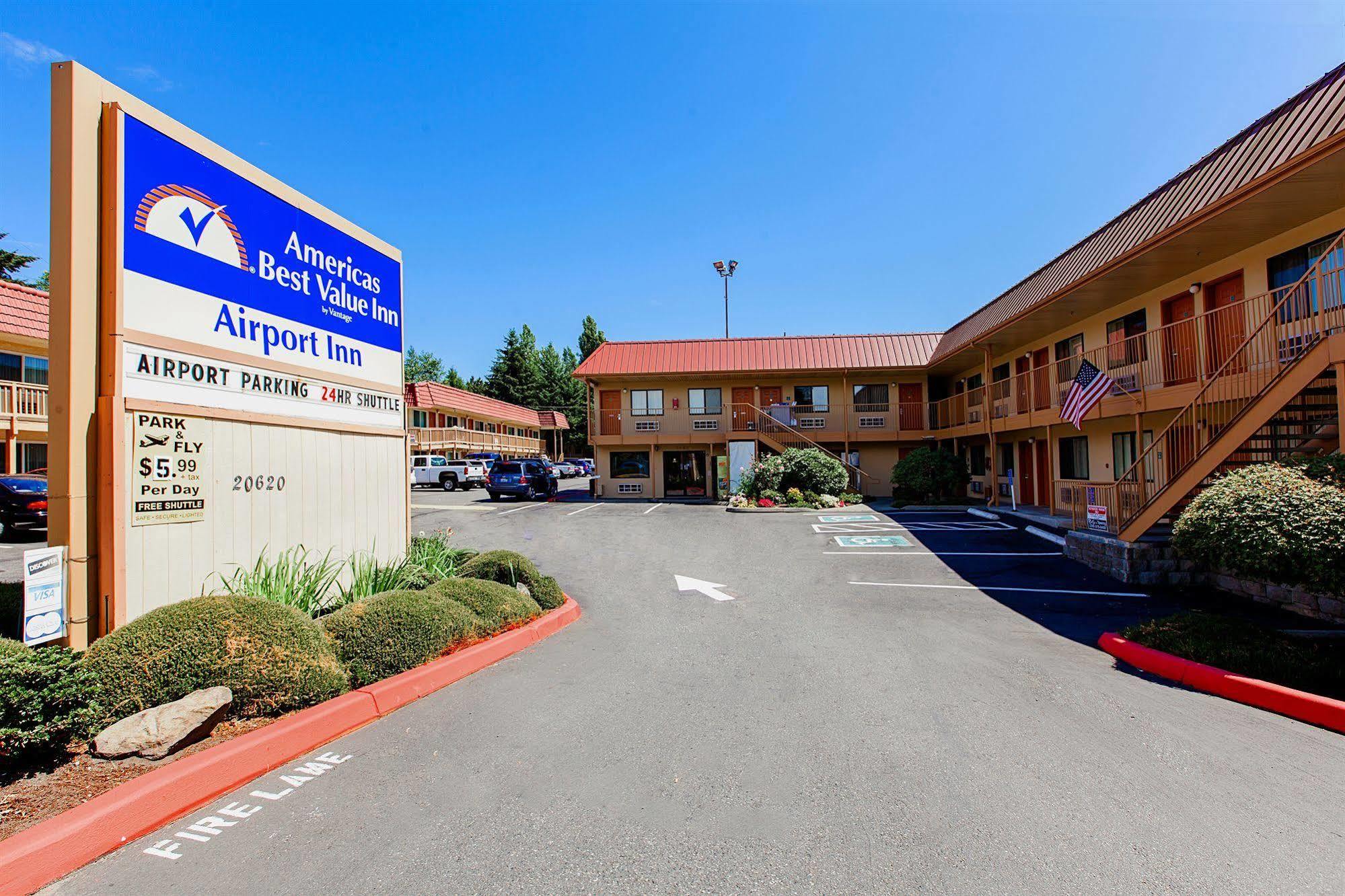 Americas Best Value Airport Inn - Seatac Bagian luar foto